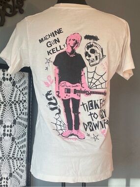 MGK graphic tickets to my downfall tee